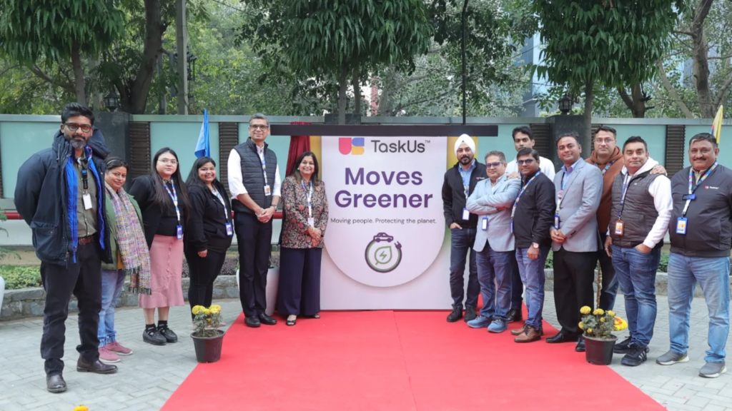 TaskUs India Launches Large-Scale EV Commute Program, Targets 50% ...
